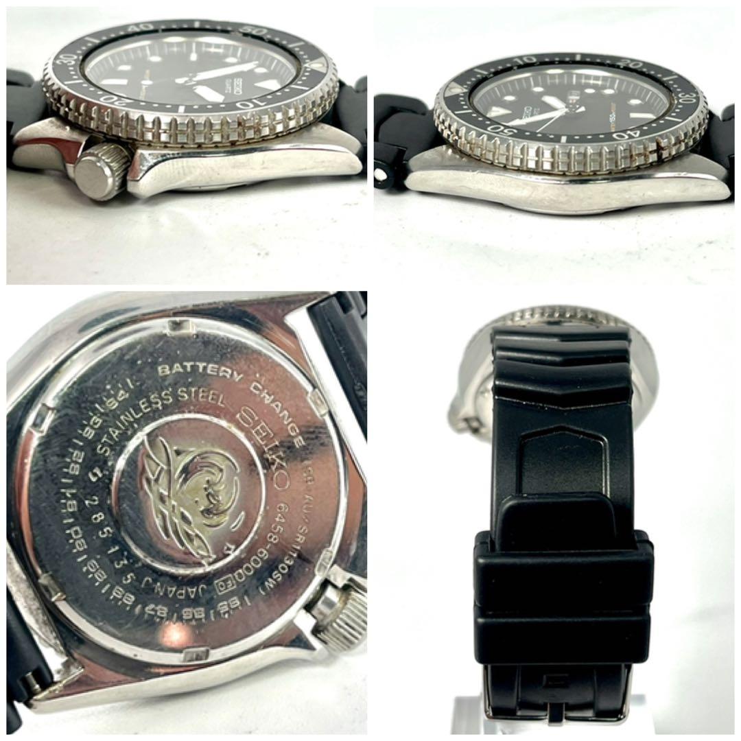 【稼働品】セイコー ダイバーズウォッチ 腕時計 デイデイト 6458-6000