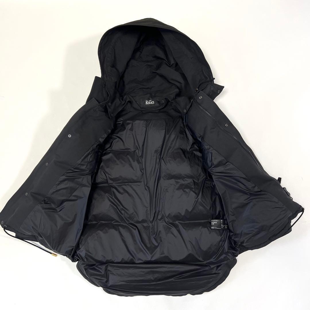THE RERACS アローズ別注 ダウンジャケット フード ブラック S