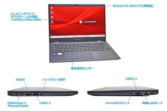 G83LY/13世代i5/SSD 512GB/16GB/FHD/13.3型美品