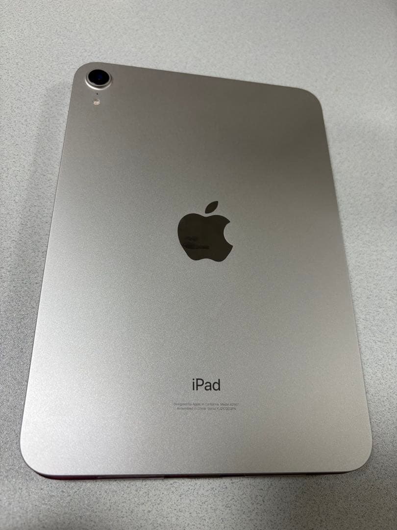 【美品】Apple iPad 本体 - iPad mini 第6世代256GB