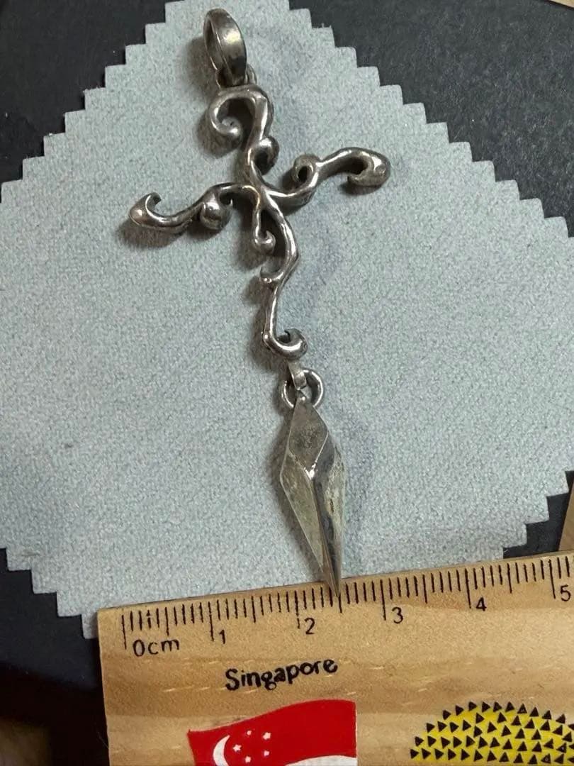 エムズコレクション　クロス　ネックレストップ　シルバー　アクセサリー　925