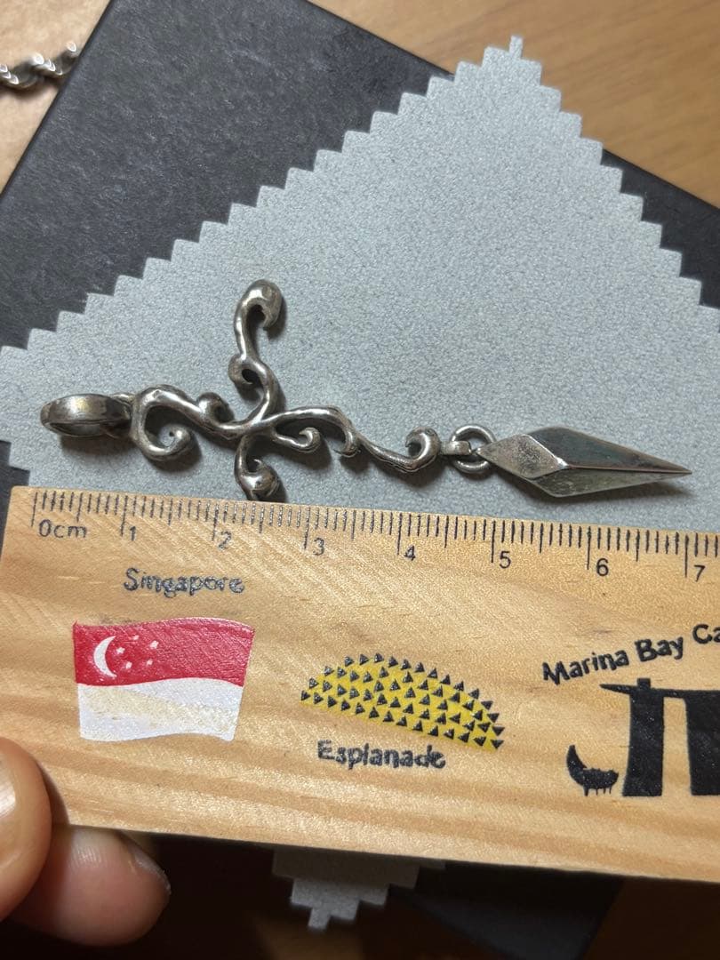 エムズコレクション　クロス　ネックレストップ　シルバー　アクセサリー　925