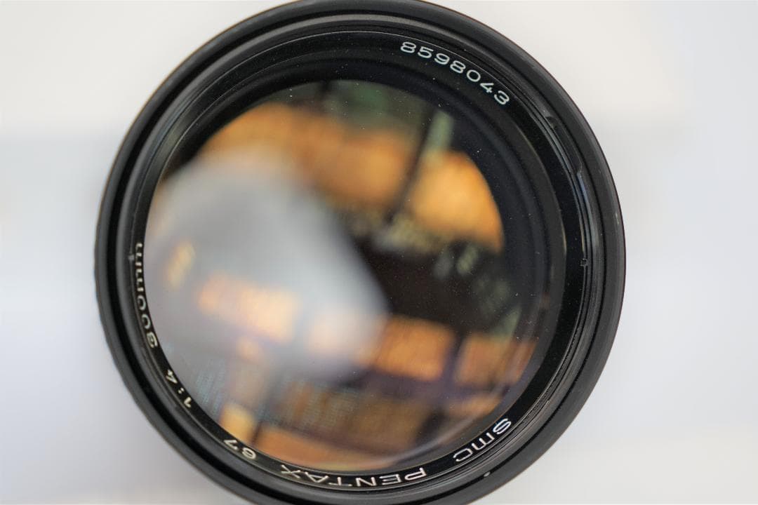 PENTAX 67 300MM F4　レンズ　カメラマウント付き