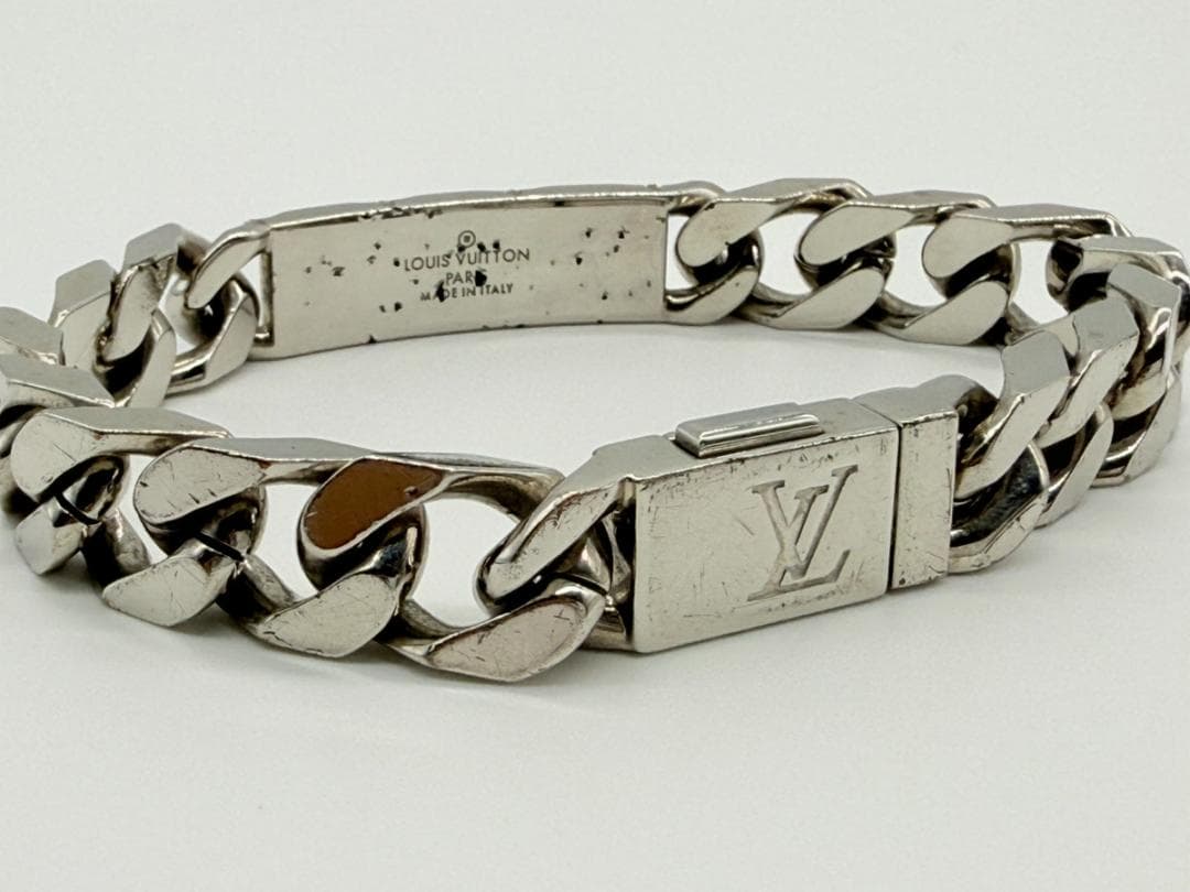 ルイヴィトン M00270 チェーンリンクス シルバー ブレスレット