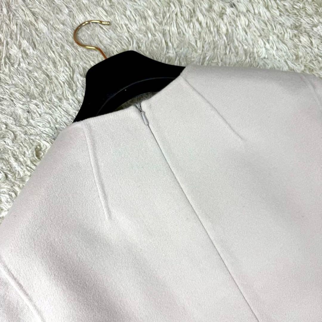 エスマックスマーラ クチートアマーノ ダブルフェイス ワンピース エクリュ 40