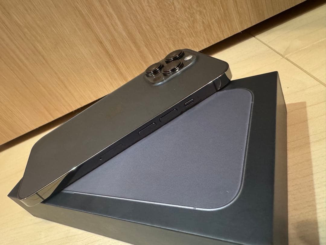 【美品】 iPhone 13 Pro グラファイト256GB 未使用付属品あり