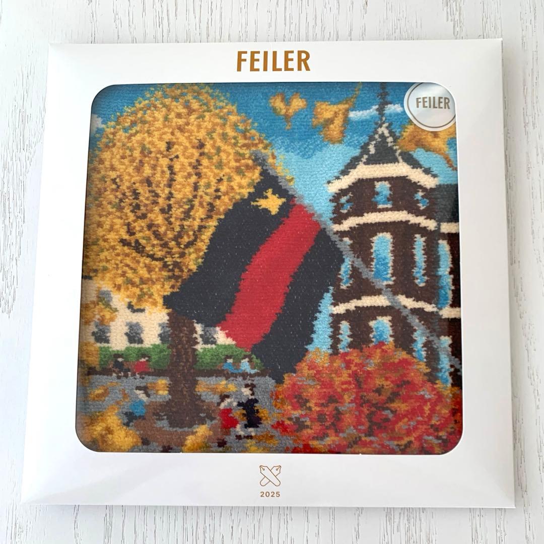 非売品　慶應×フェイラー タオルハンカチ 連合三田会大会2025