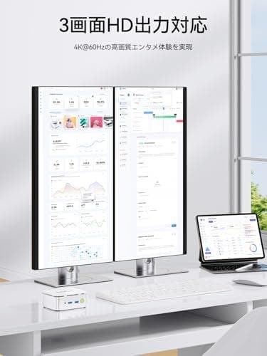 【ミニPC Ryzen 5 3500U搭載・N150より速い】GMKtec rm