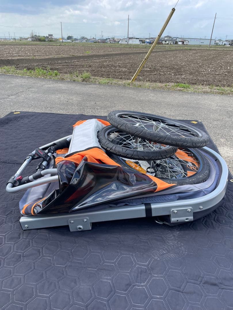 訳あり via velo チャイルドトレーラー 2 way これ以上の値下げ不可