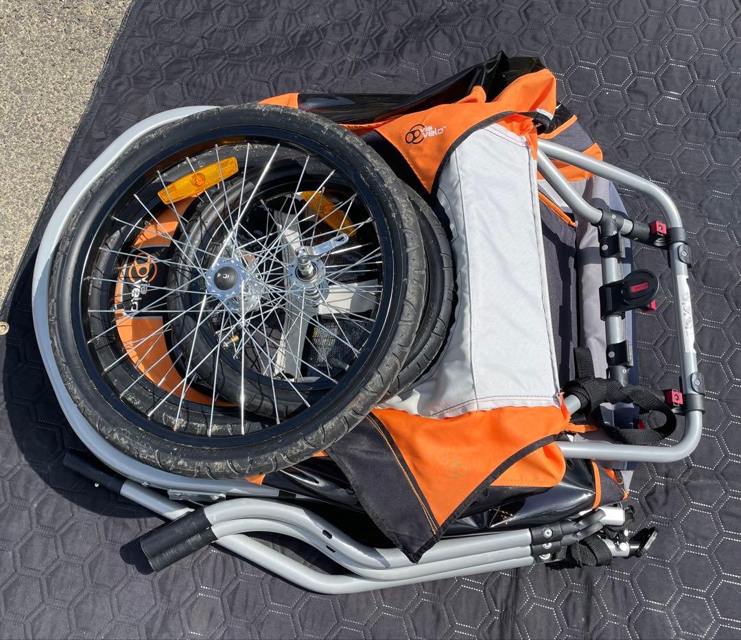 訳あり via velo チャイルドトレーラー 2 way これ以上の値下げ不可