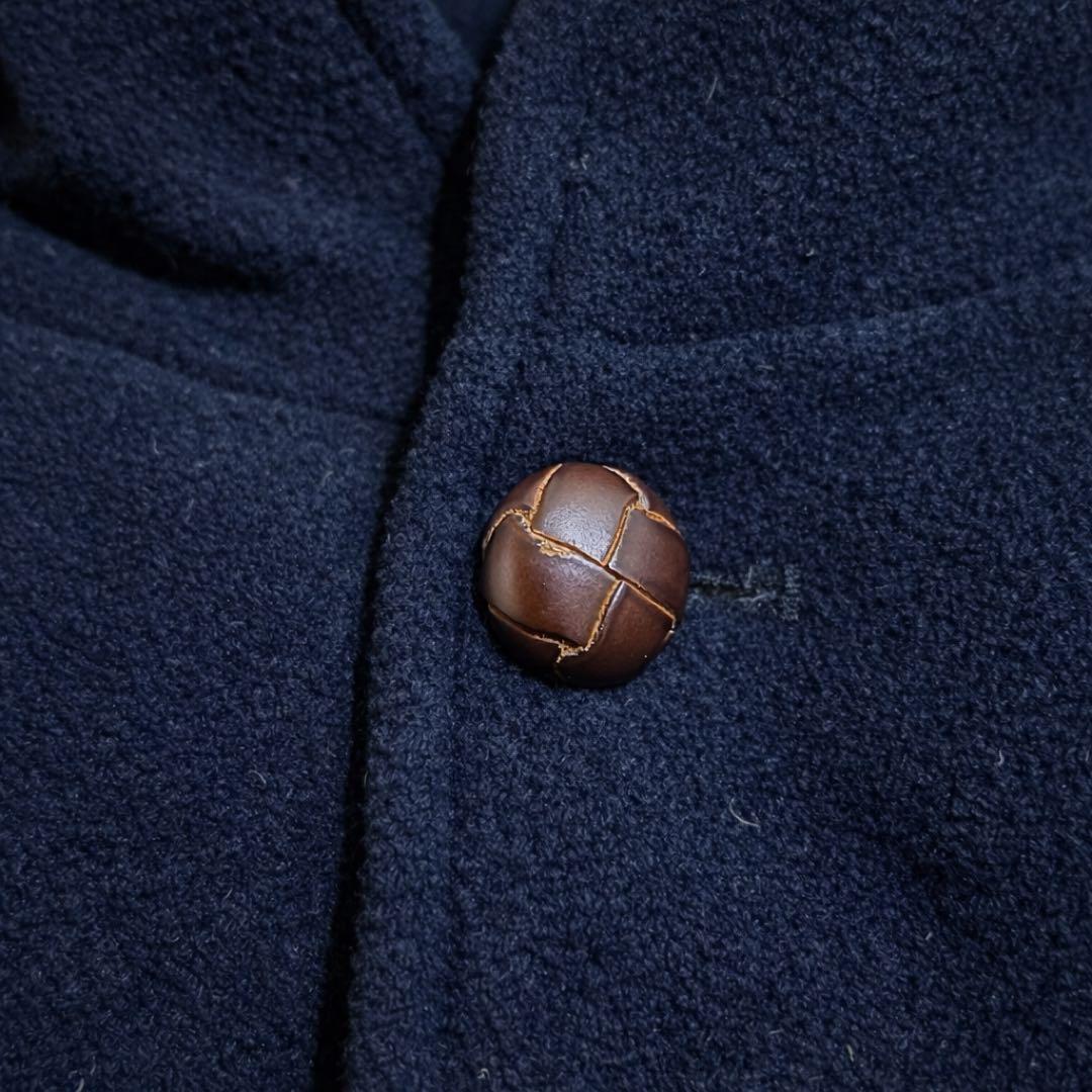 danton BEAMS別注 40サイズ ウールモッサ ネイビー フード ダウン