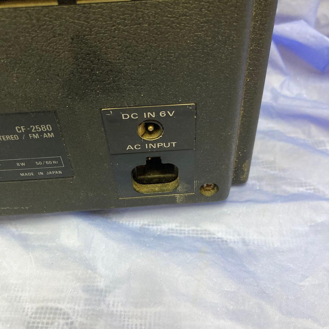 SONY ステレオラジカセ　 CF-2580 昭和レトロ　 希少動作品