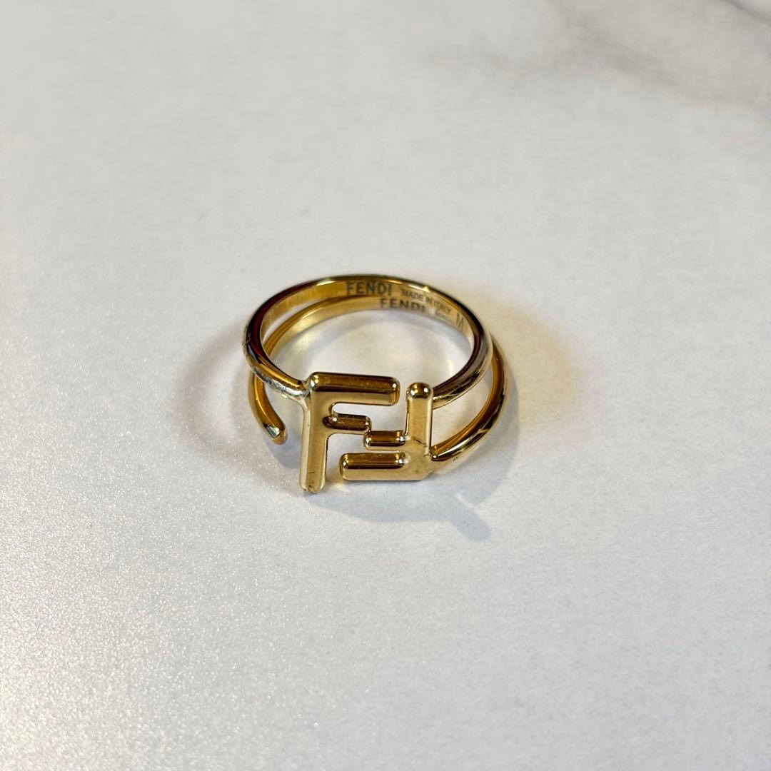 FENDI フェンディ FF リング M