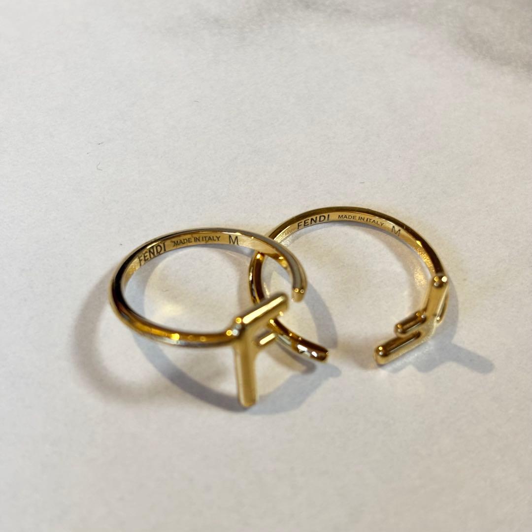 FENDI フェンディ FF リング M