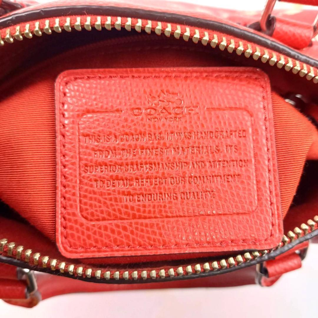 ✨良品✨ コーチ ミニボストン ショルダーバッグ ミニベネット 2way 花柄