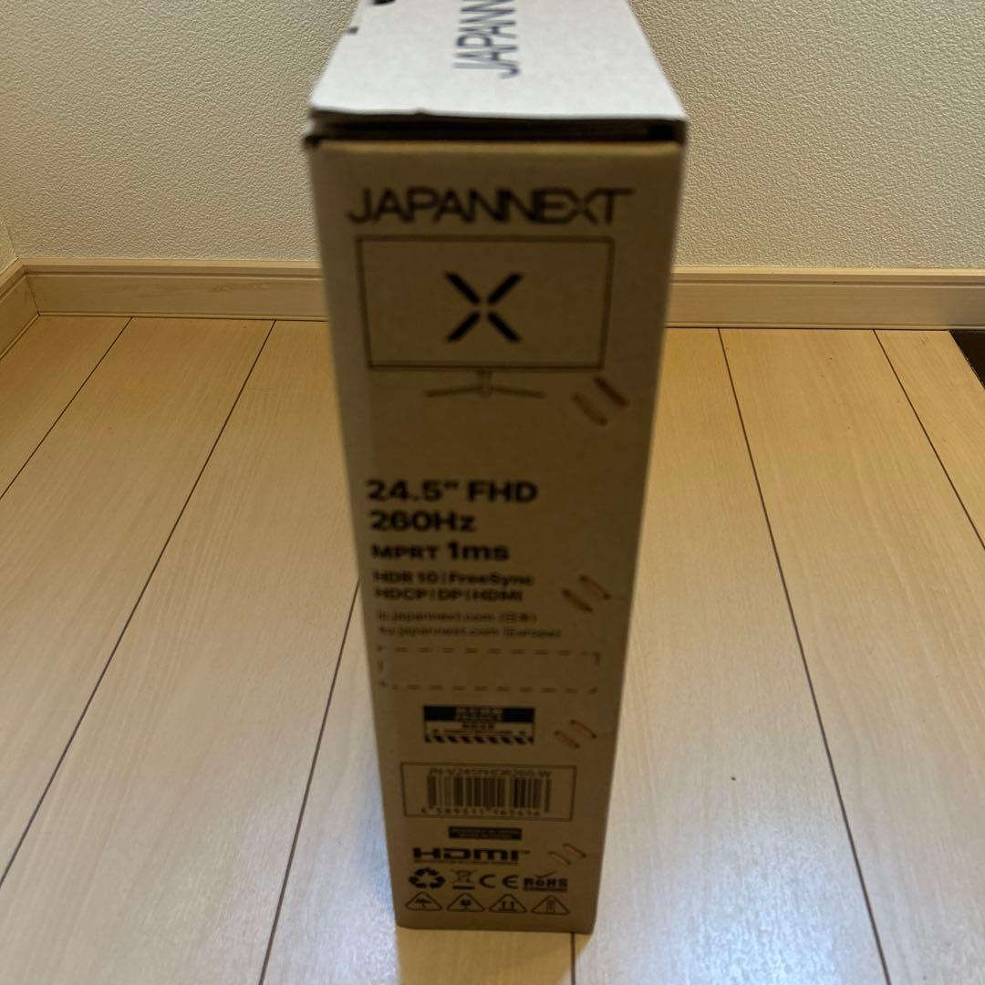 JAPANNEXT JN-V245FHDR260-Wゲーミングモニター　24.5