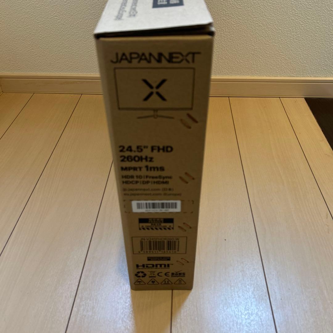 JAPANNEXT JN-V245FHDR260-Wゲーミングモニター　24.5