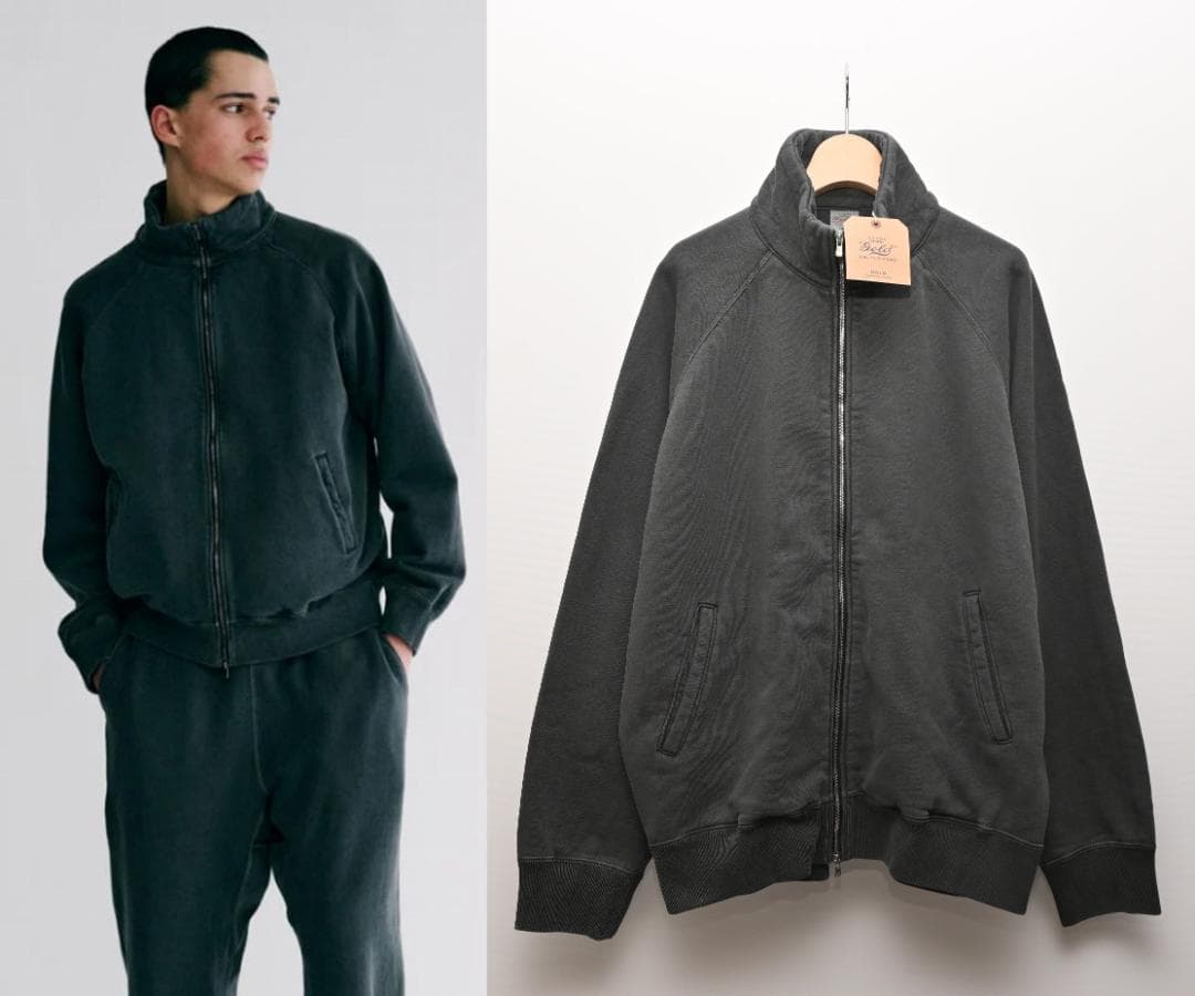 m*o様 【新品】gold 東洋 ループウィラー ジップジャケット ピグメントダ