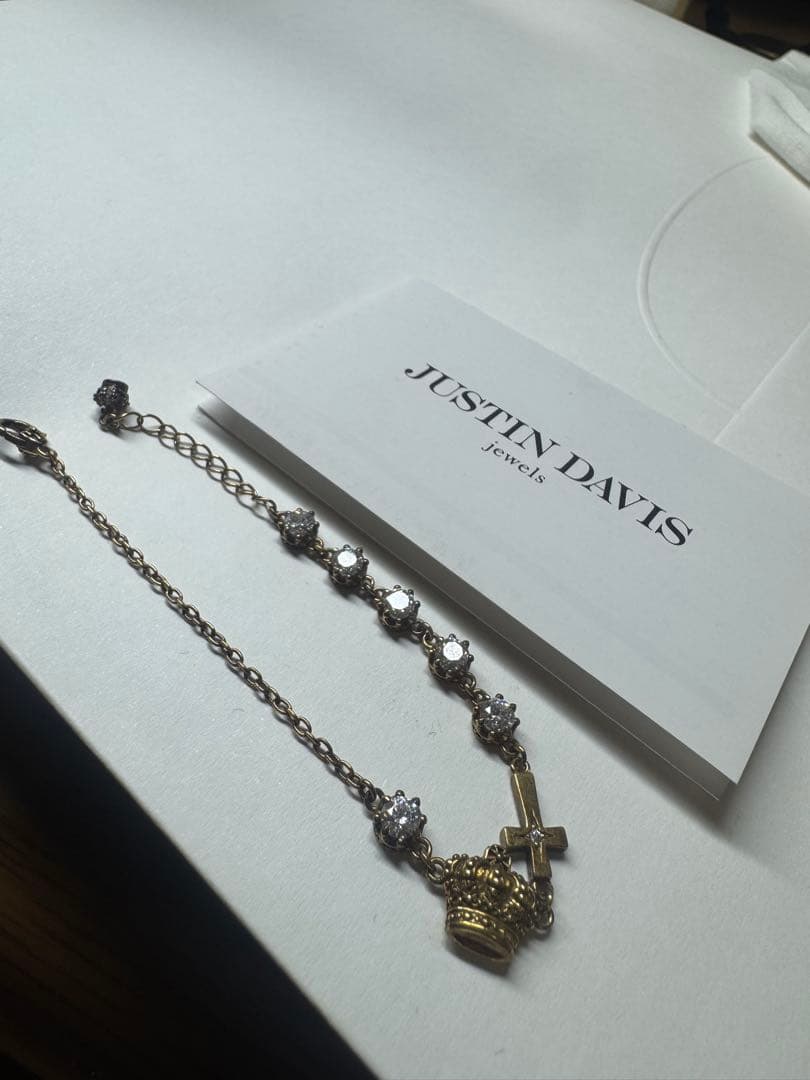 JUSTIN DAVIS ゴールドネックレス