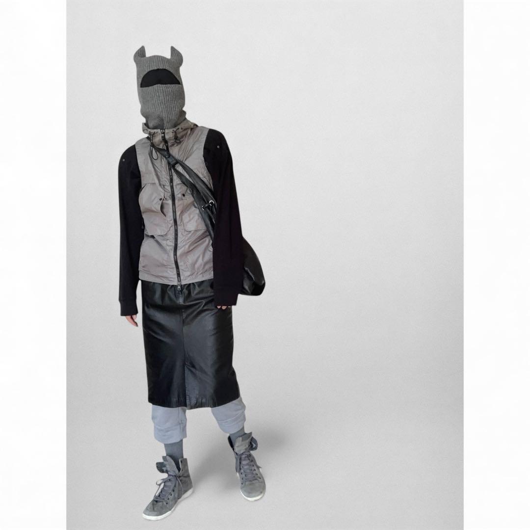 バッグ LARGE LEATHER SHOULDER TOTE BAG 572B