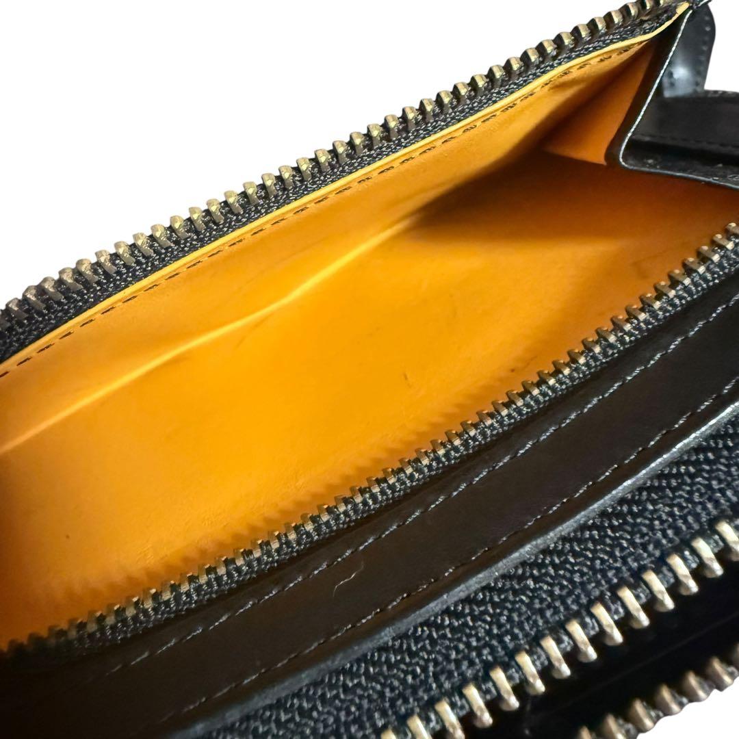 ganzo L字ファスナー　長財布　ガンゾ　ブラック