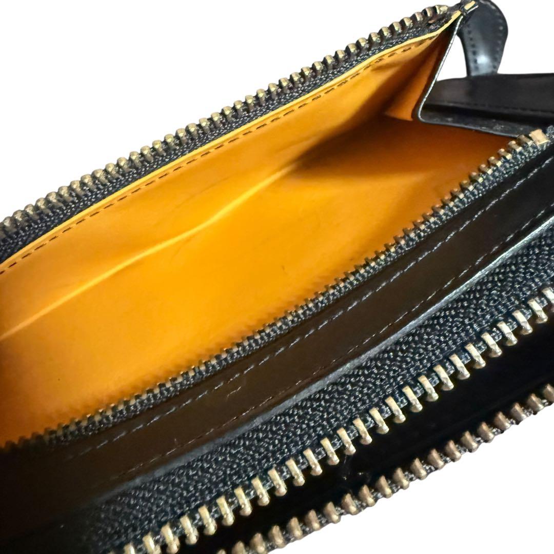 ganzo L字ファスナー　長財布　ガンゾ　ブラック