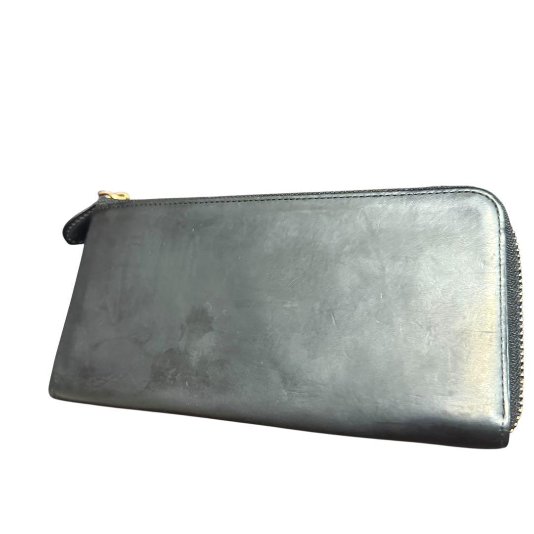 ganzo L字ファスナー　長財布　ガンゾ　ブラック