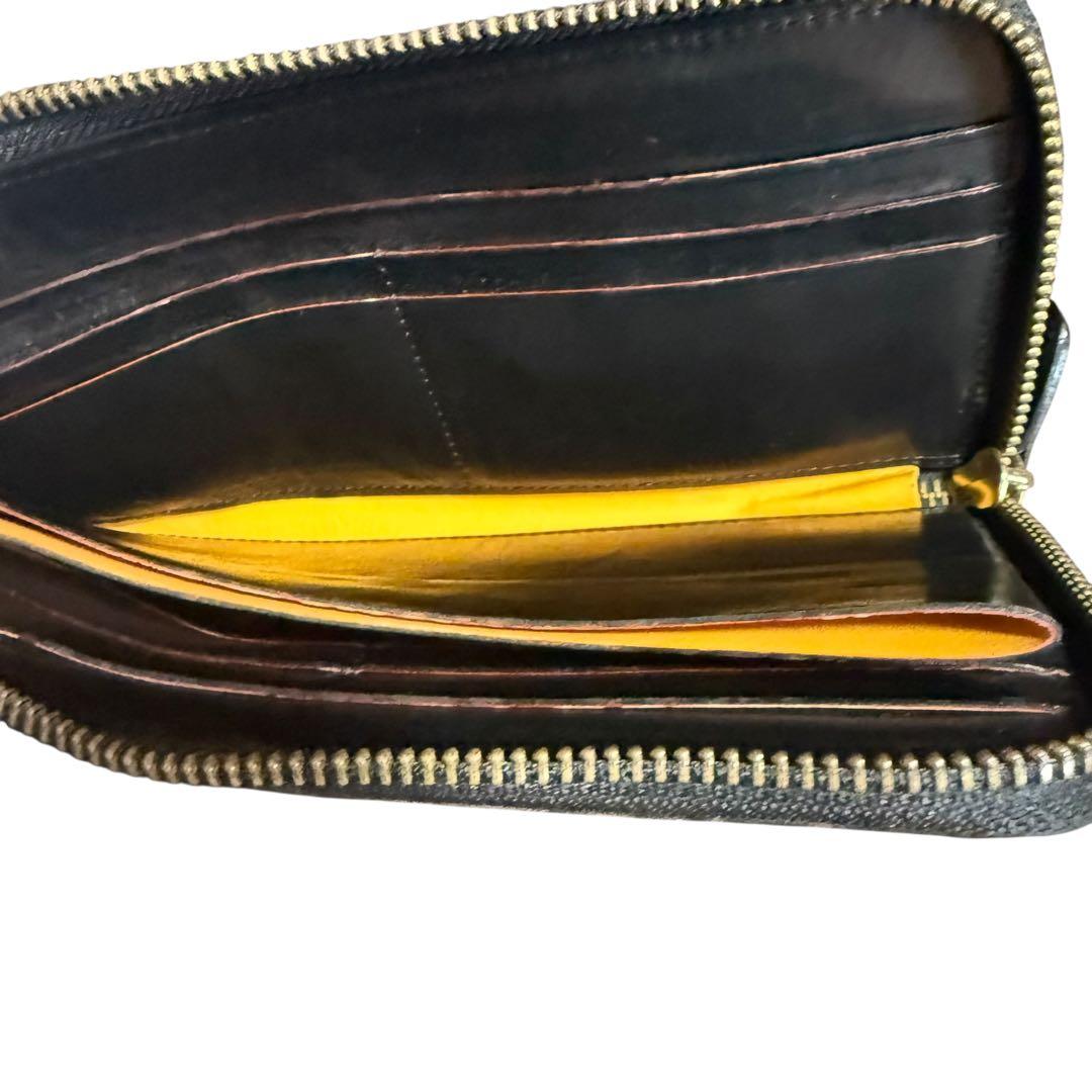 ganzo L字ファスナー　長財布　ガンゾ　ブラック