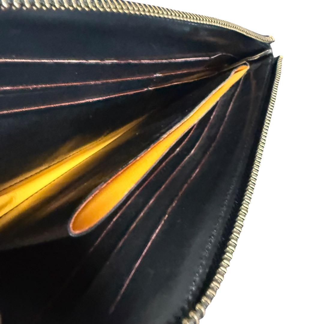 ganzo L字ファスナー　長財布　ガンゾ　ブラック