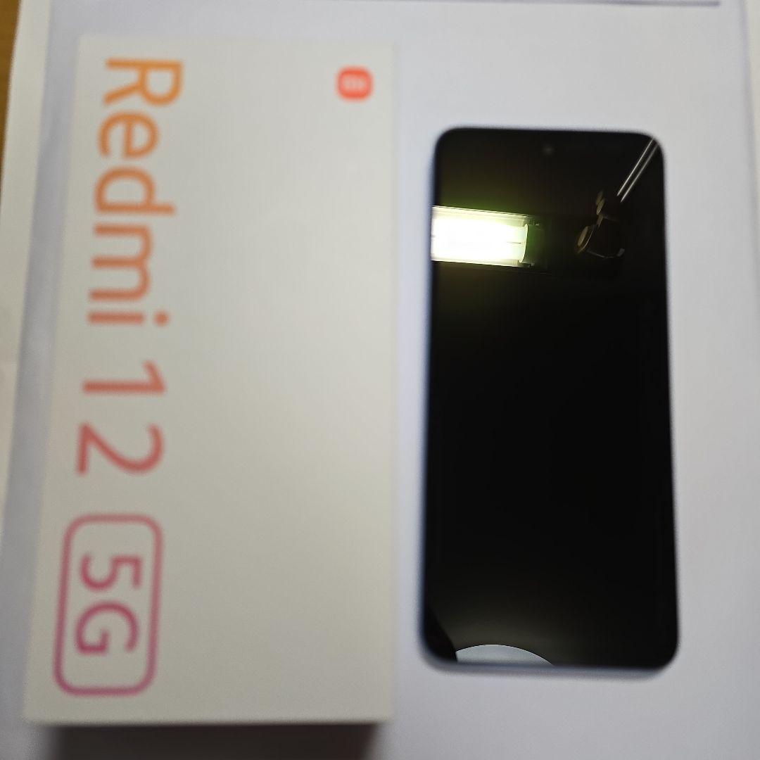 【美品・SIMフリー】Redmi 12 5G スカイブルー 本体
