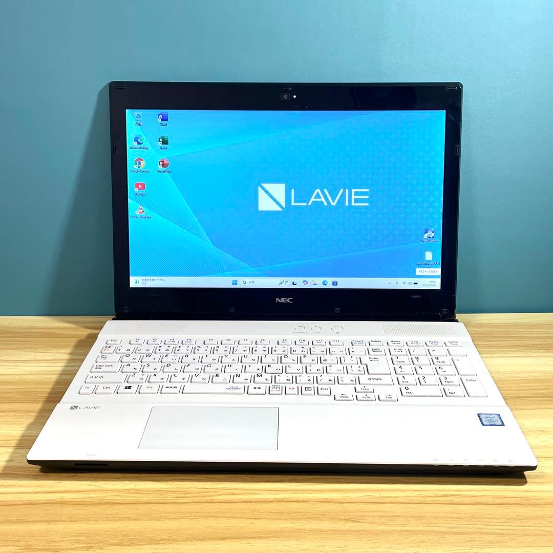 Windowsノート本体 NEC LAVIE/Corei7-7500U/8GB/SSD512GB