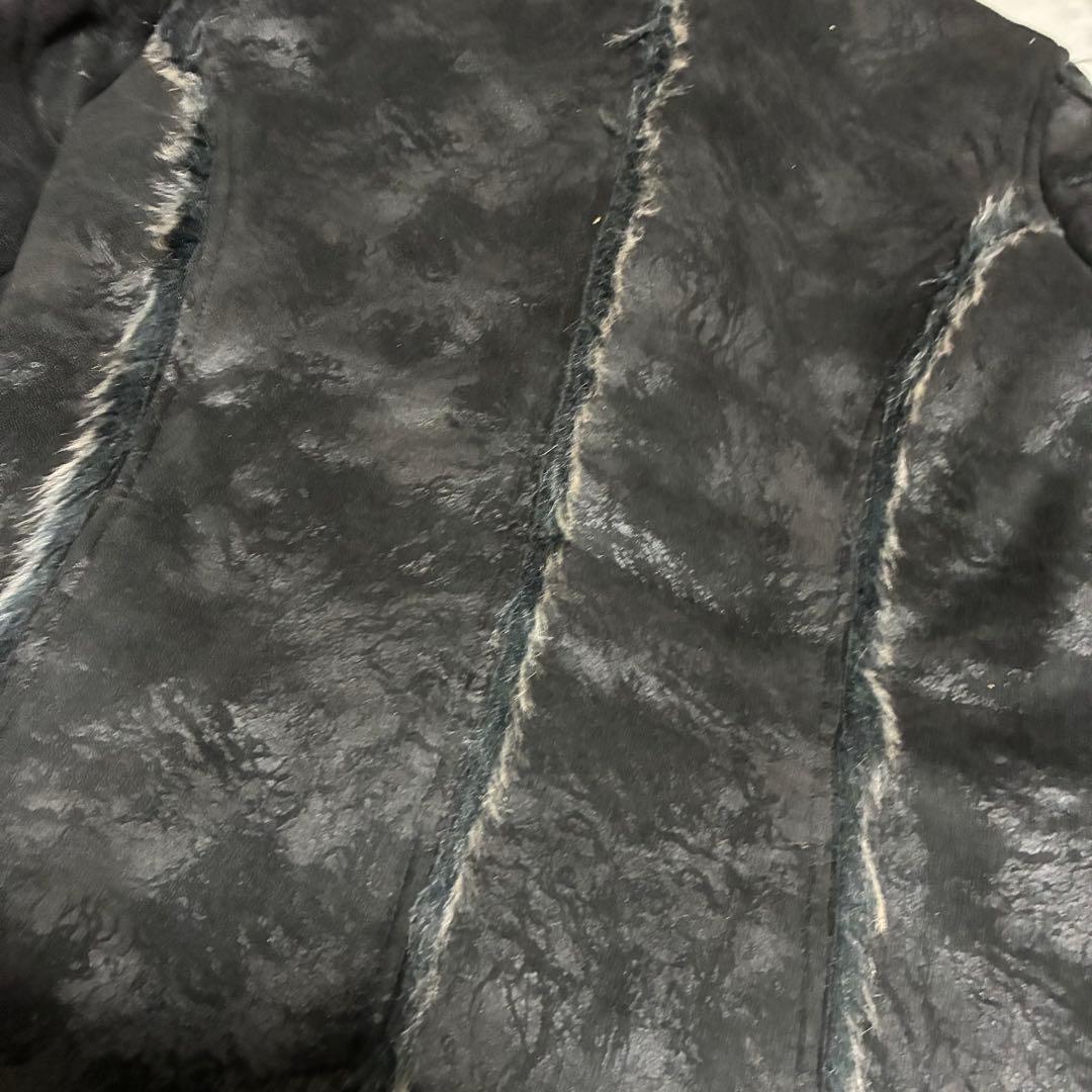 00s in the attic ファームートンハーフコート y2kブラック M