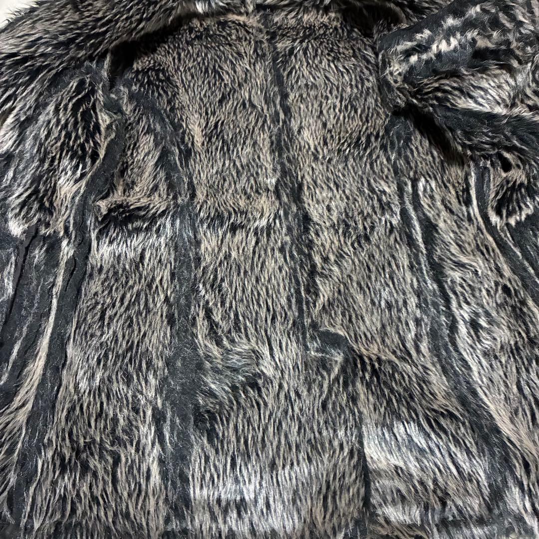 00s in the attic ファームートンハーフコート y2kブラック M