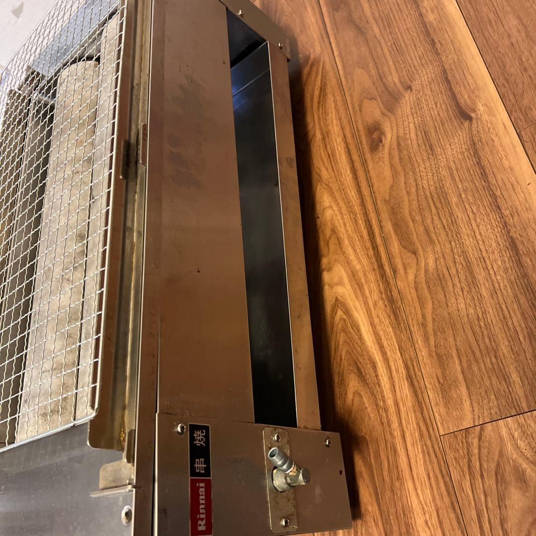 【動確済み】業務用 リンナイ ガス串焼き機 RGK-62D 都市ガス 遠赤外線
