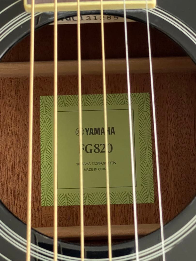YAMAHA ヤマハ FG820 アコースティックギター　ケース付き