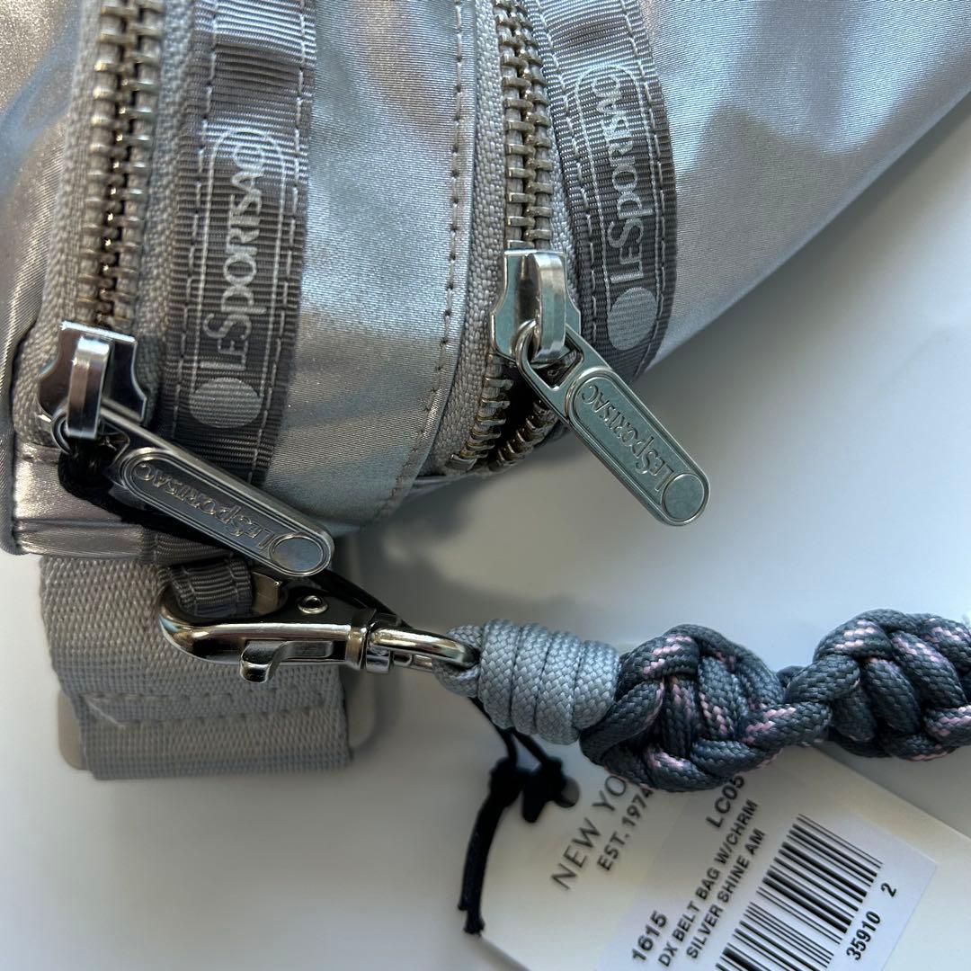 美品✨　LeSportsac×Ameri DX Belt Bag シルバー