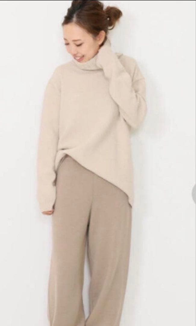 Deuxieme Classe JADEタートルネックプルオーバー