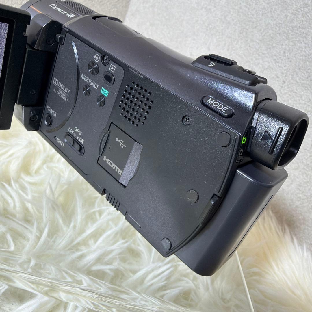 【極美品】SONY HDR-CX550V ビデオカメラ 付属品多数