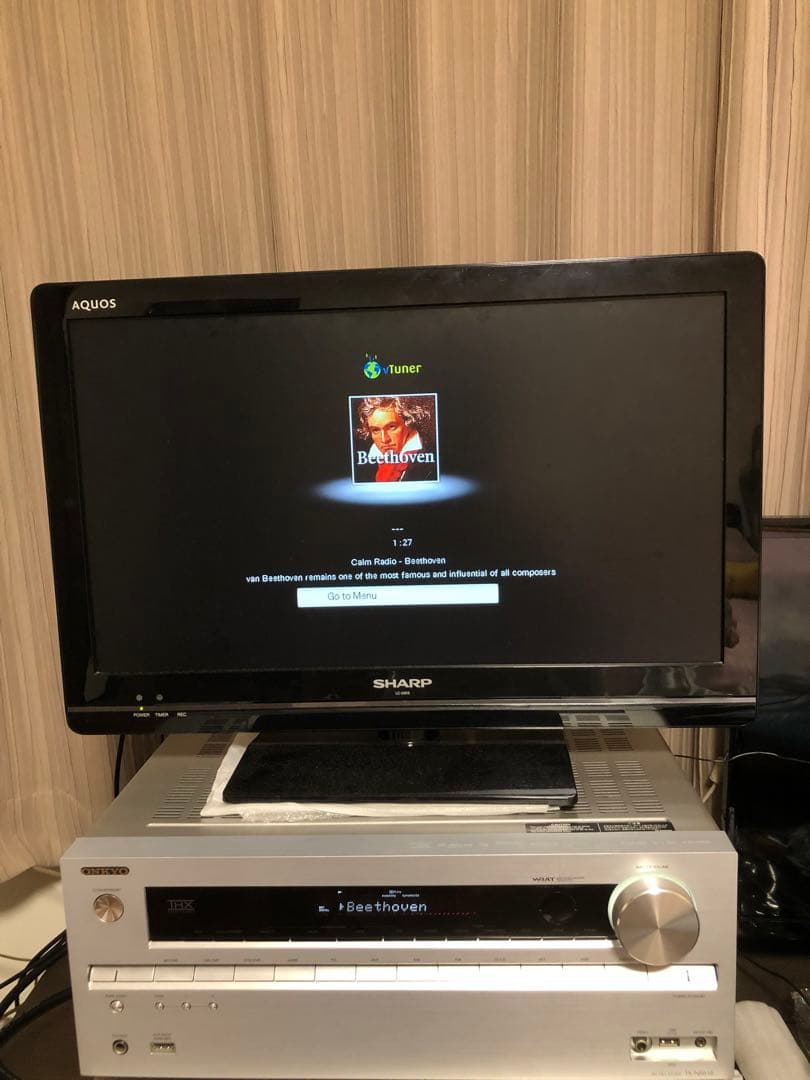 実働品ONKYO 7.1ch対応AVレシーバーTX-NR616S 新品リモコン付