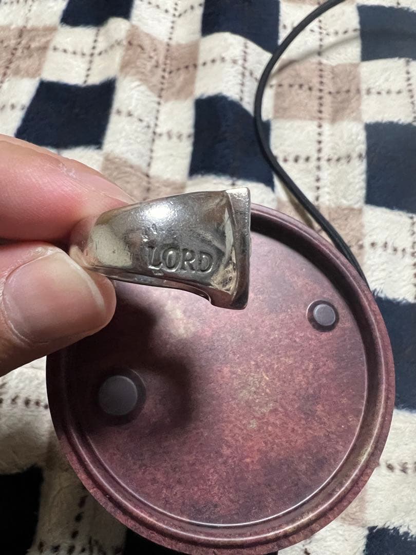 プ*タ様 シルバー製盾型リングロードキャメロット　19号