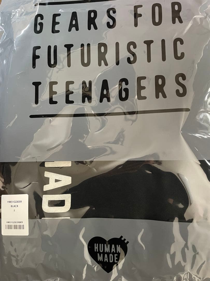 HUMAN MADE Balloon Tote \"Black\" トートバッグ