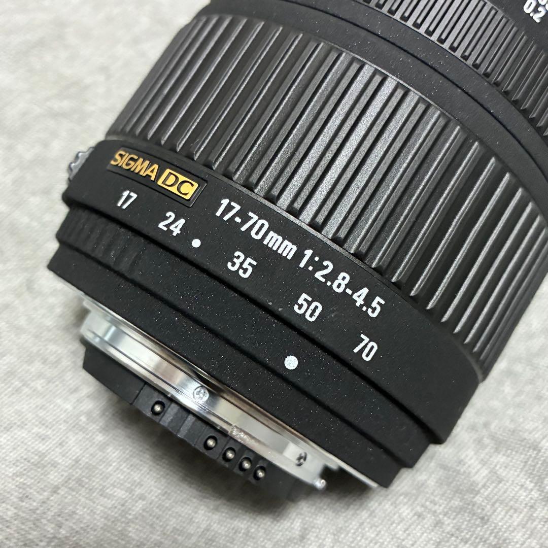 ⭐️美品⭐️シグマ SIGMA 17-70mm F2.8-4.5 DC Nikon用