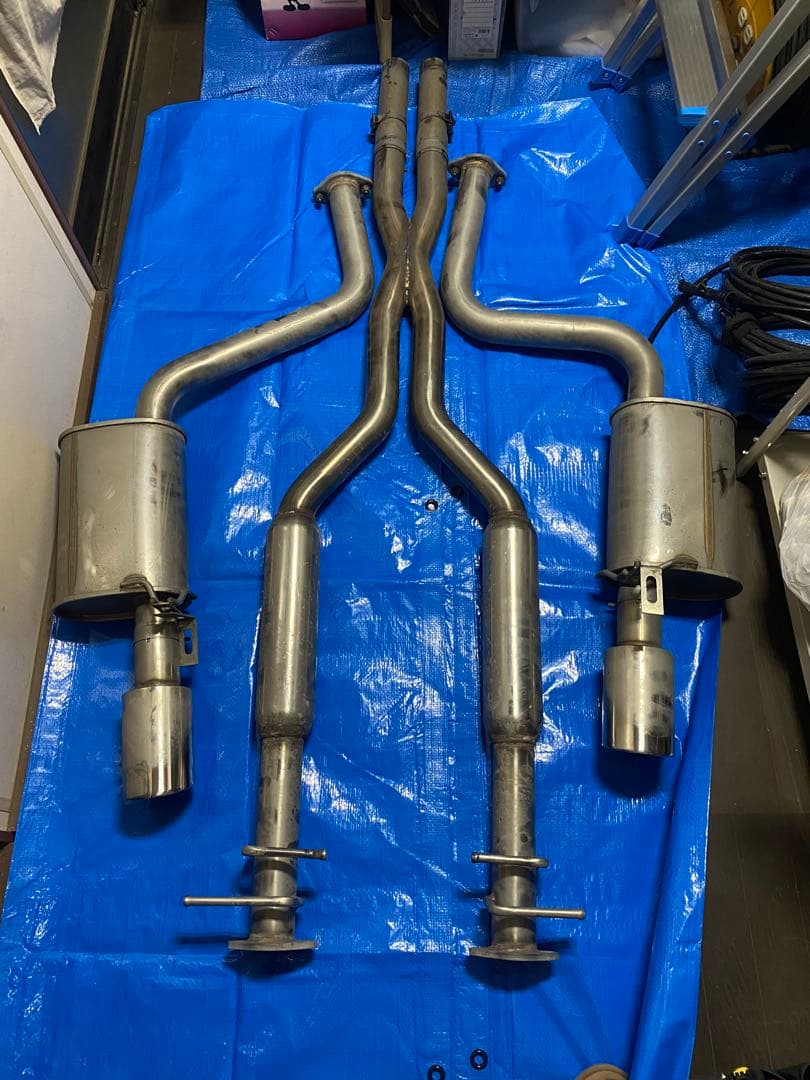 毒*こ様 クライスラー300CGIMMICマフラー SPORTS type社外マ