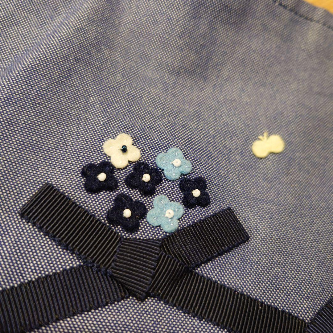 ファミリアミニデニムバック 160cmジャンパースカートセット