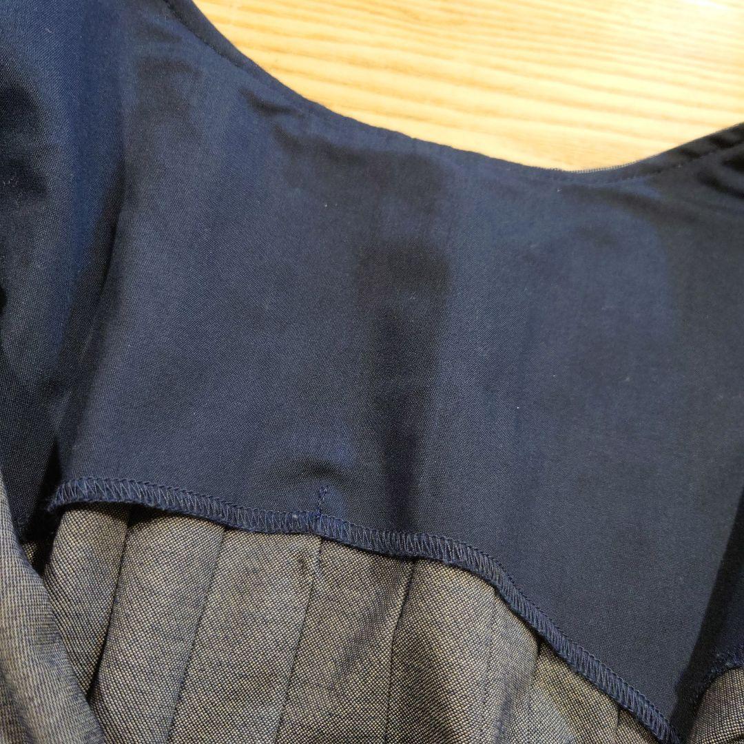 ファミリアミニデニムバック 160cmジャンパースカートセット