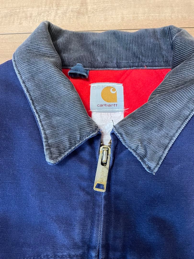 D*E様 Carhartt ネイビー サンタフェジャケット XL-TALL