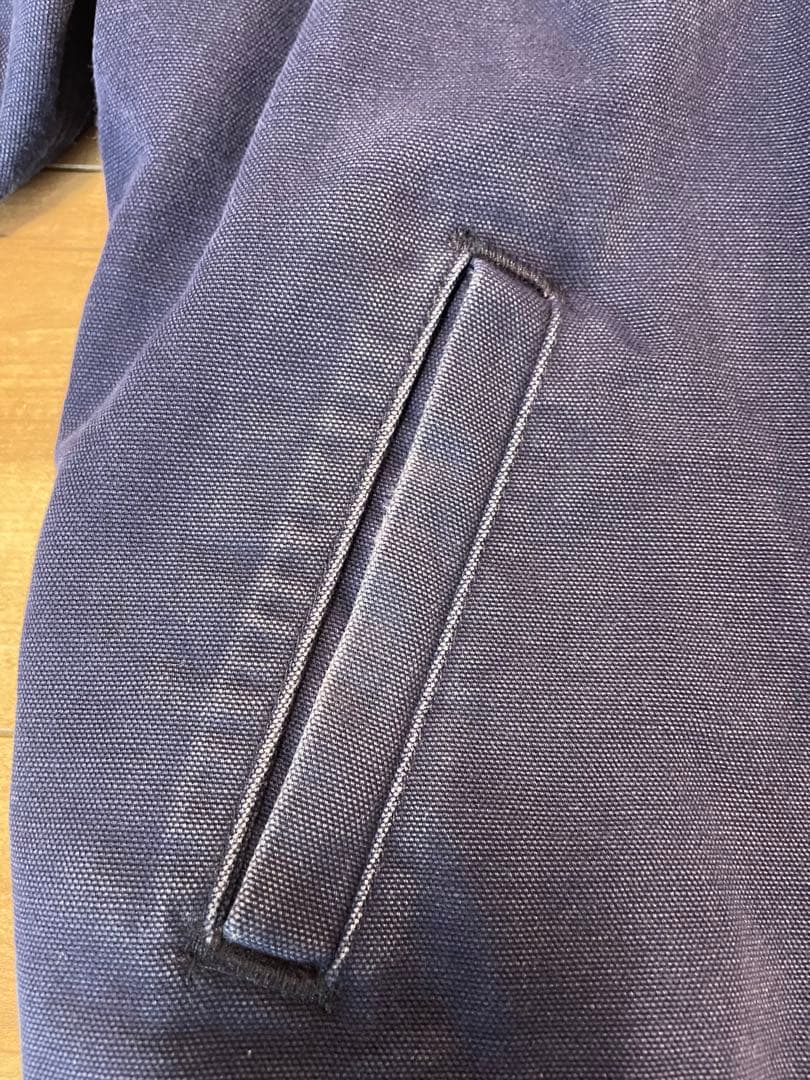 D*E様 Carhartt ネイビー サンタフェジャケット XL-TALL