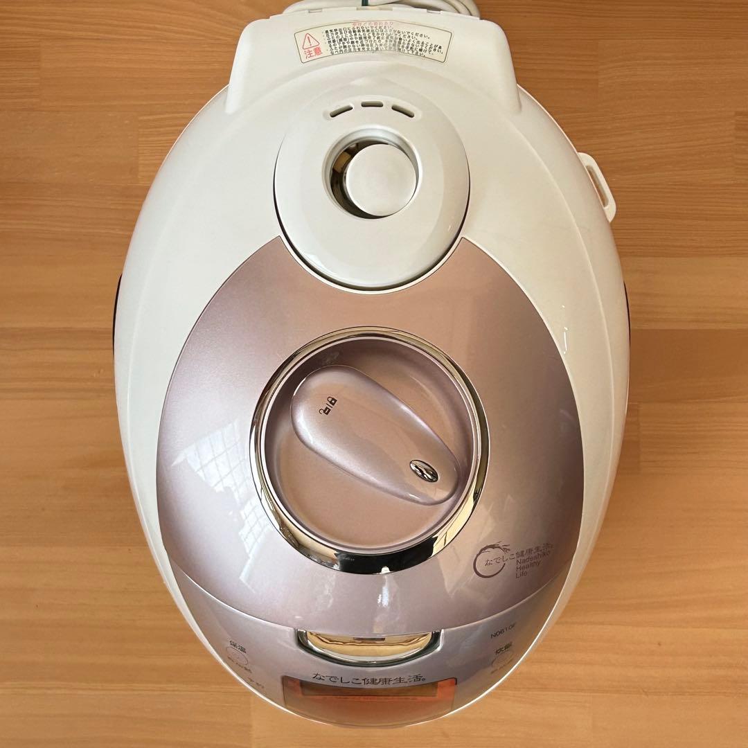 なでしこ健康生活 6合炊き 多機能炊飯器 CRP-N0610F ピンク/ホワイト