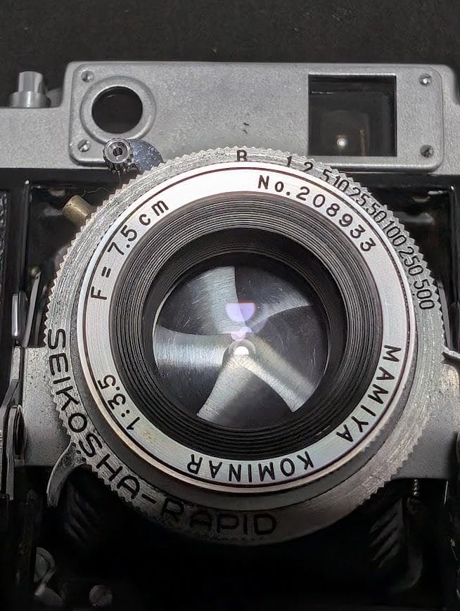 【整備済】マミヤ MAMIYA 6 蛇腹 中判カメラ