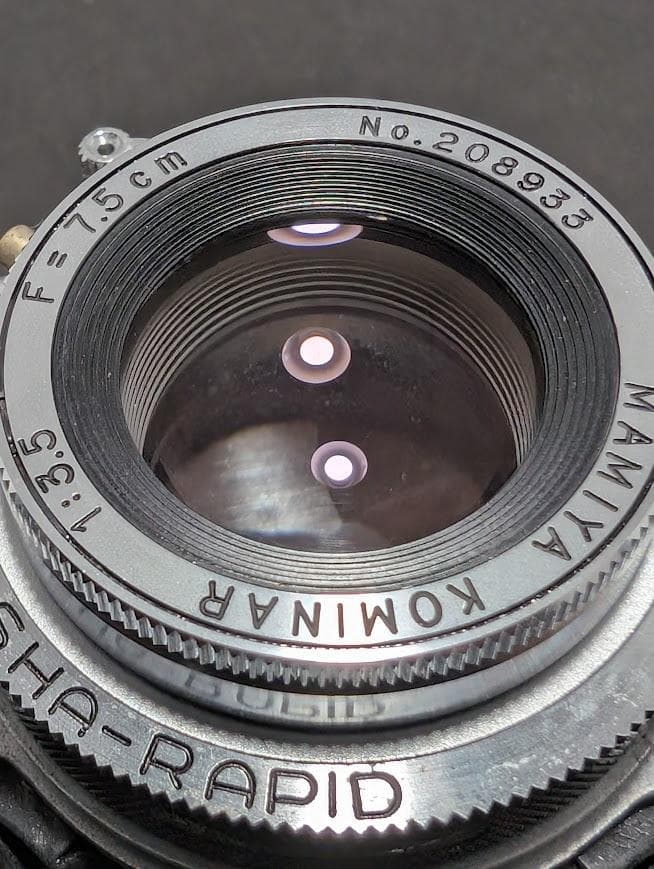 【整備済】マミヤ MAMIYA 6 蛇腹 中判カメラ